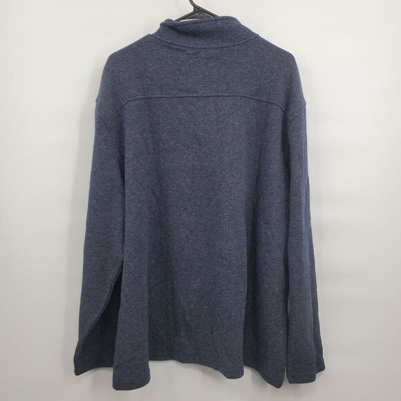 Artefact Barry Textured 1/4 Zip Long Sleeve Sweater Top Men Size XXL Plus NWT - Picture 7 of 12